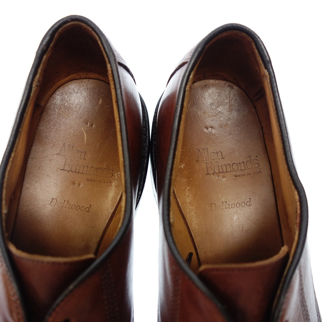 二手 Allen Edmonds 皮鞋 U Tip 85672 男式棕色 9.5D Allen Edmonds [AFC10] 