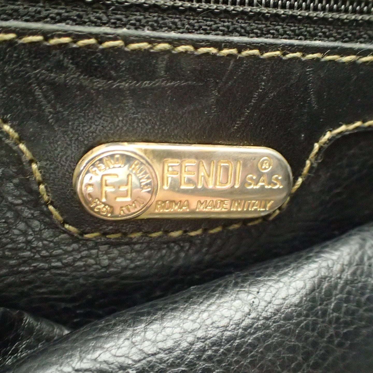 Used ◆Fendi Handbag Zucca Brown FENDI [AFE11] 