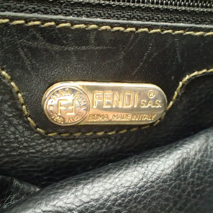 二手 ◆Fendi 手提包 Zucca 棕色 FENDI [AFE11] 