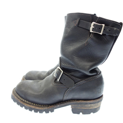 Used ◆Wesco leather shoes engineer boots men's black size unknown WESCO [AFC46] 