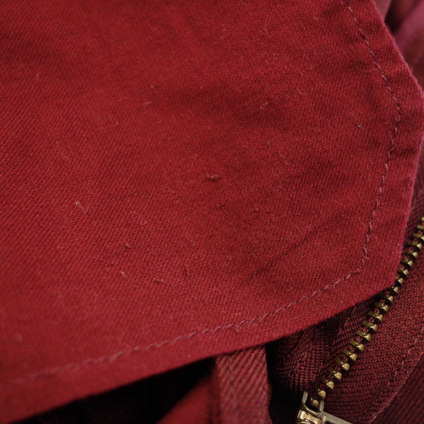 Good condition ◆ Mr. Olive Pants Trousers Polyester Twill Fabric Men's Wine Red Size XS Mr. OLIVE [AFB24] 