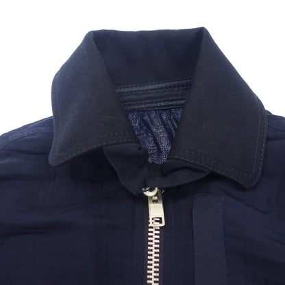 Good condition◆Sacai Frill Vest 15-02212 Navy Women's Size 1 sacai [AFB29] 