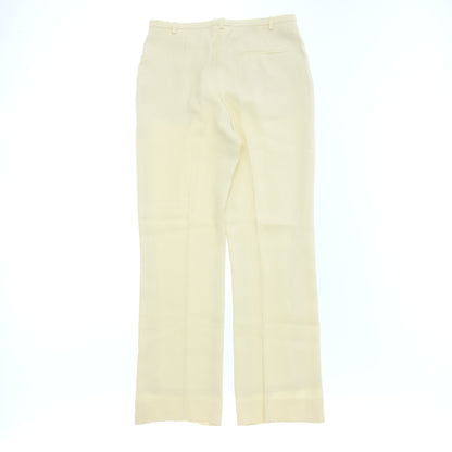 Good condition◆Hermes slacks pants silk ladies pants size 34 HERMES [AFB23] 