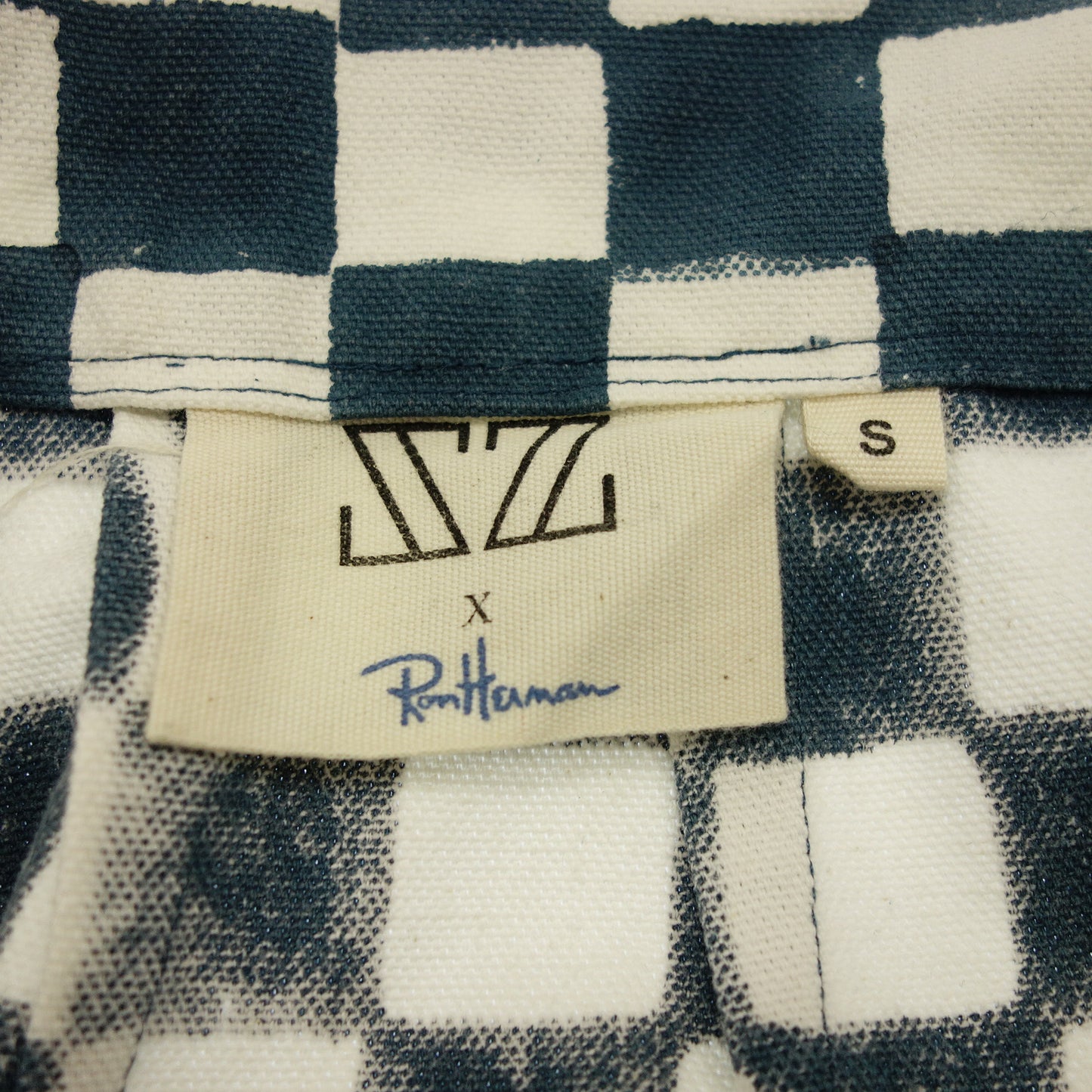 Good condition◆SZ Blockprints Ron Herman Blockprint Women's Size S Blue White SZ Blockprints Ron Herman [AFB18] 