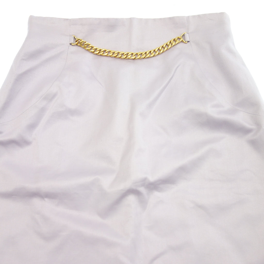 Good condition◆CELINE Skirt Chain Design Women's Purple 40 CELINE [AFB18] 