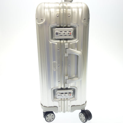 Good condition◆RIMOWA suitcase cabin topaz aluminum 32L 4 wheels silver RIMOWA 