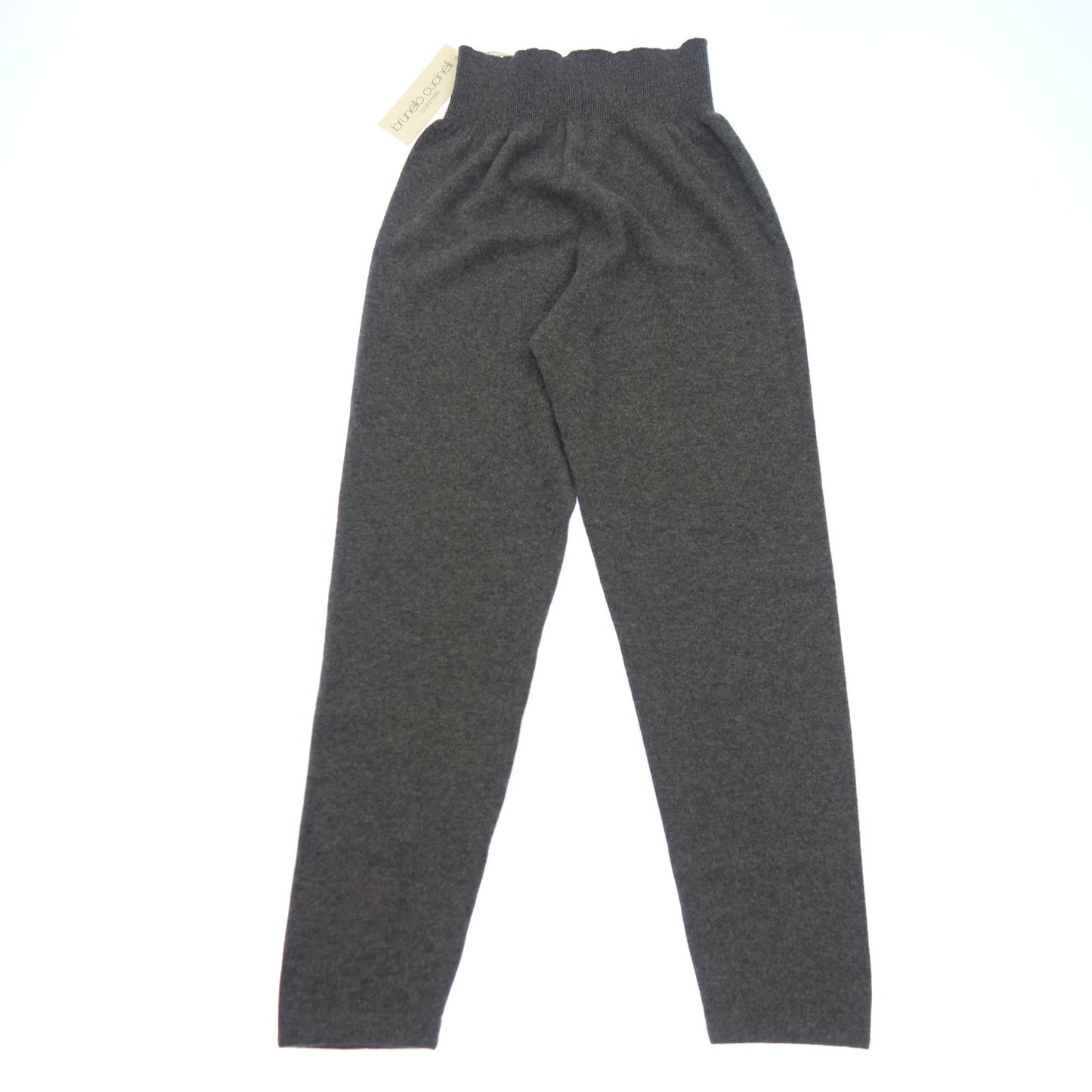 Very good condition◆Brunello Cucinelli Knit Pants Cashmere Women's M Gray BRUNELLO CUCINELLI [AFB20] 