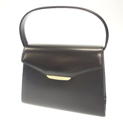 Very good condition◆Katsurayumi leather handbag black YUMI KATSURA [AFE6] 