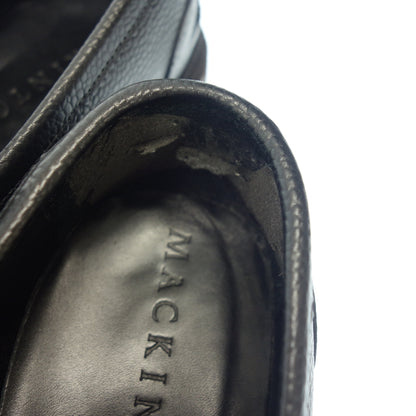 状况良好◆Tricker's MACKINTOSH 皮鞋乐福鞋 粒面皮革男式 UK7 黑色 Tricker's MACKINTOSH [AFC26] 