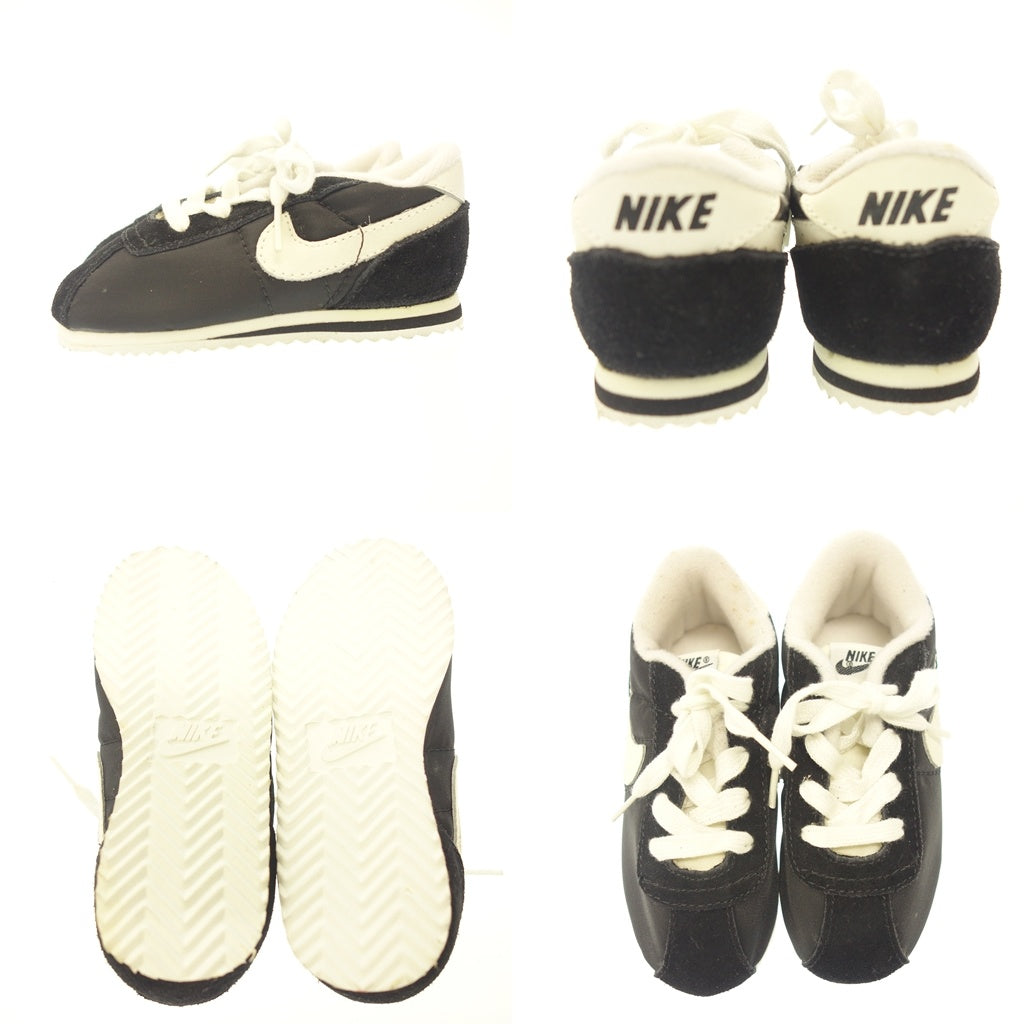 Good condition ◆ Nike sneakers BABY CORTEZ 2 red black blue NIKE 3-piece set [AFE8] 