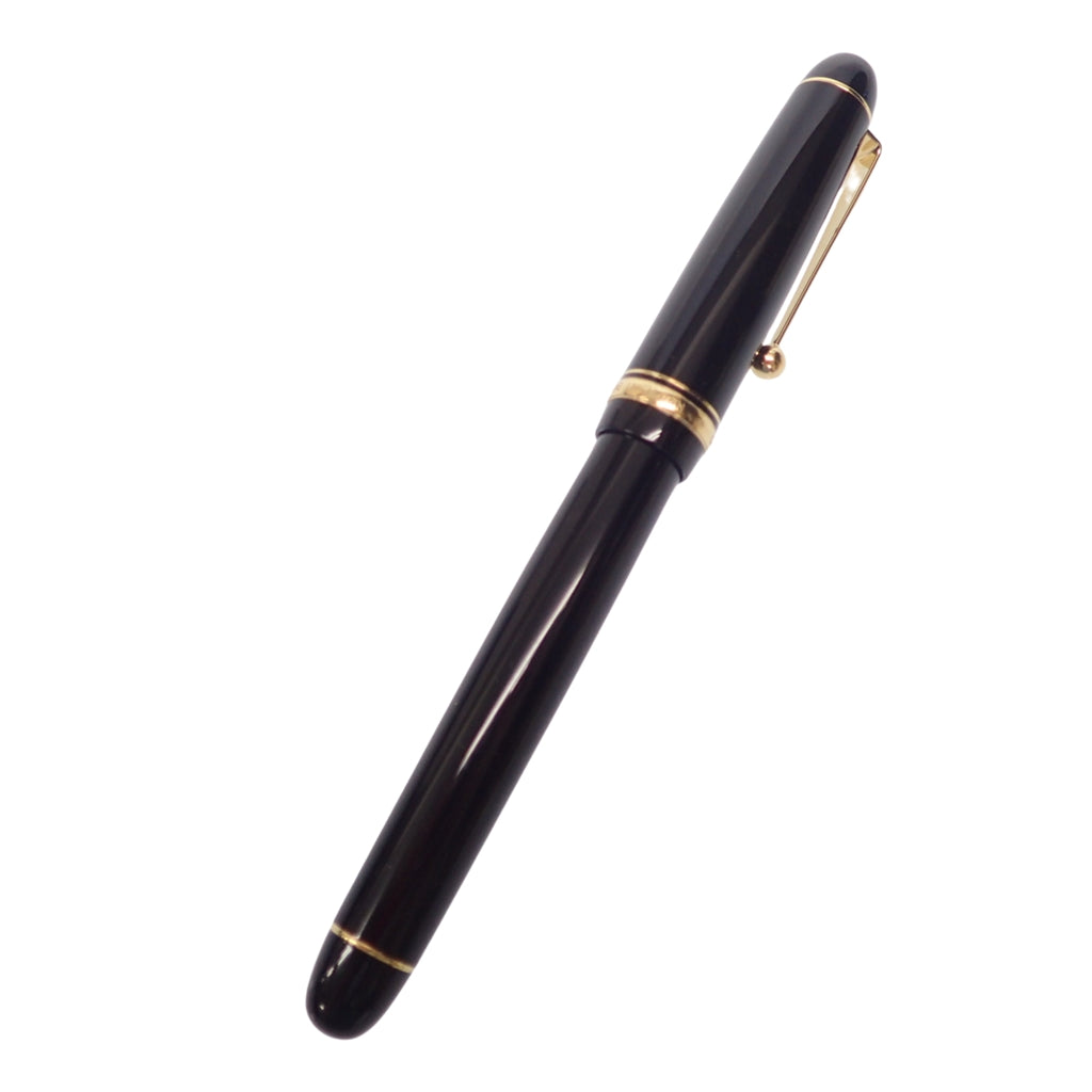 Very good condition ◆ Pilot Fountain Pen Custom 74 14K-585 SF Black PILOT [AFI18] 