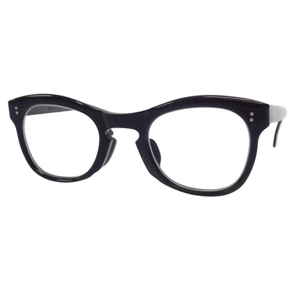 Good condition ◆ Guepard glasses gp-19/n black rim prescription guepard [AFI7] 
