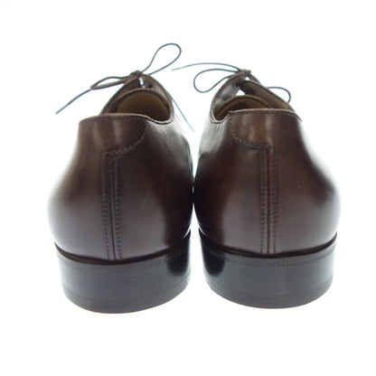 Like new◆Berluti lace-up leather shoes punching plain toe men's size 7.5 brown Berluti [LA] 