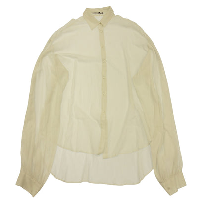 Used ◆Cote Cotton Silk Shirt Men's Ivory Free Size KoH T [AFB9] 