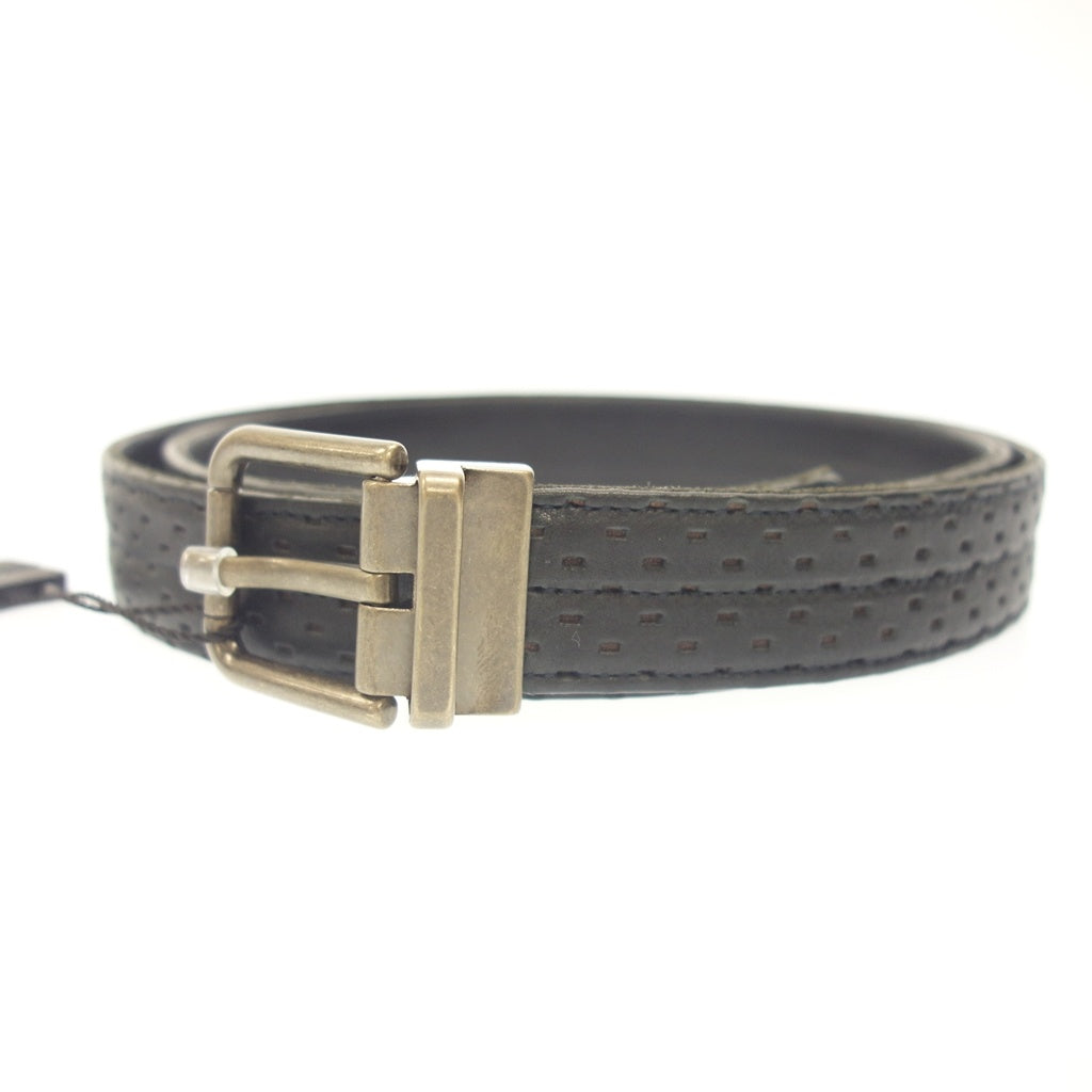 Unused ◆ Dolce &amp; Gabbana Belt Black Size 95 Dolce &amp; Gabbana [AFI18] 