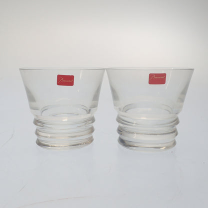 Good condition ◆ Baccarat glass Vega tumbler set of 2 with box Baccarat [AFI19] 