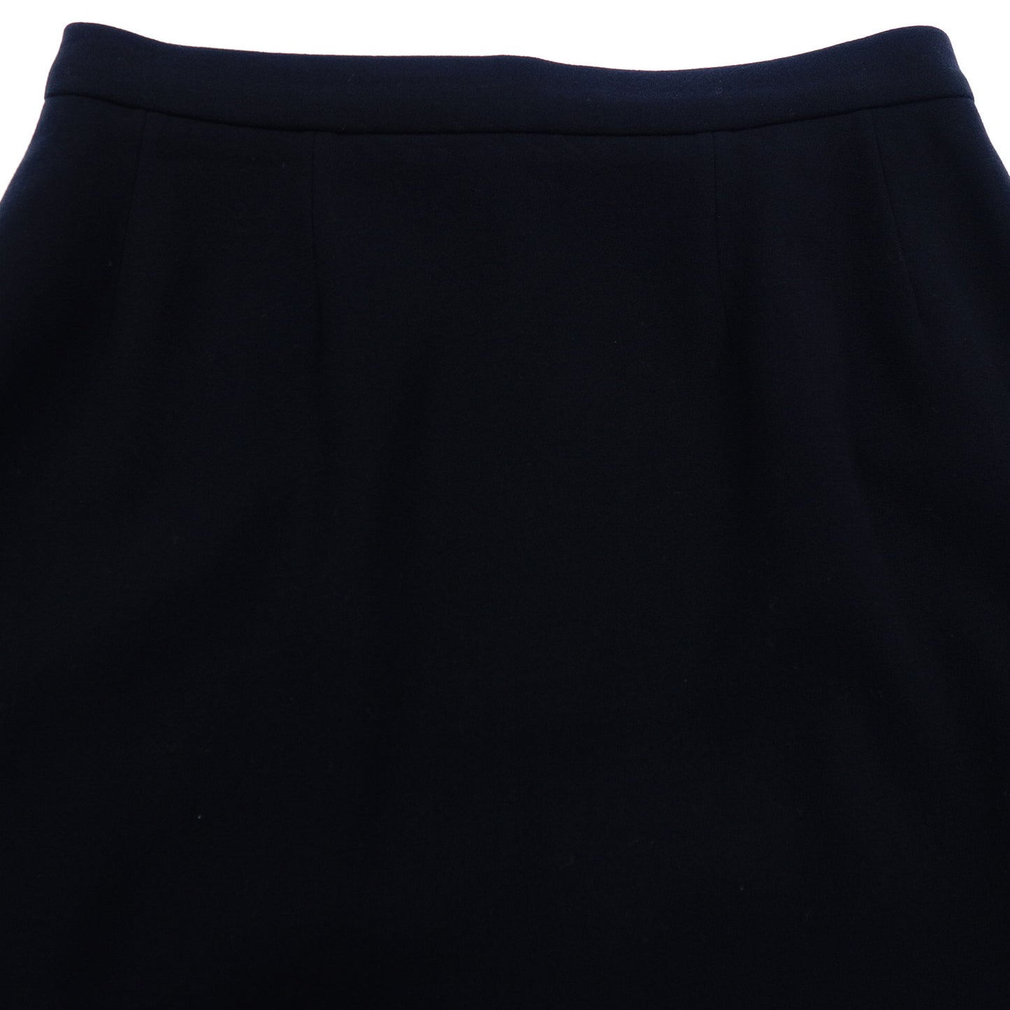 CHANEL Skirt Wool Navy 36 Women's CHANEL [AFB22] [Used] 