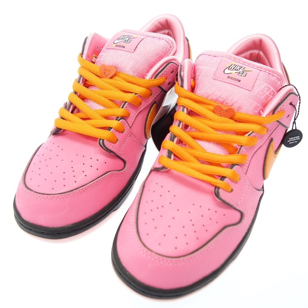 像全新一样 ◆ 飞天小女​​警 x Nike SB 运动鞋 Dunk Dunk Low Pro QS Blossom 男式粉色尺码 27.5 FD2631-600 Nike [AFD1] 