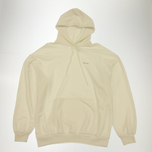 Used ◆ Balenciaga Pullover Parka Chest Logo 492249 Men's Size XS White BALENCIAGA [AFB14] 