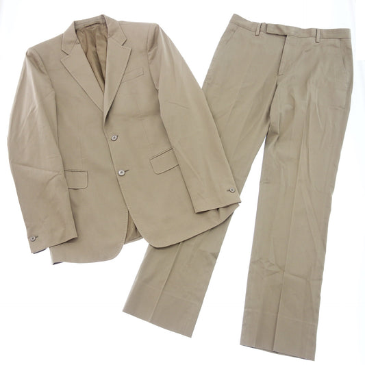 Used ◆Miu Miu Suit Setup 2B Jacket 48 Men's Beige MIUMIU [AFA3] 