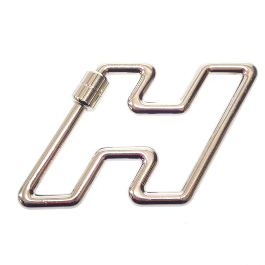 Hermes key ring H to Speed ​​silver hardware HERMES [AFI13] [Used] 