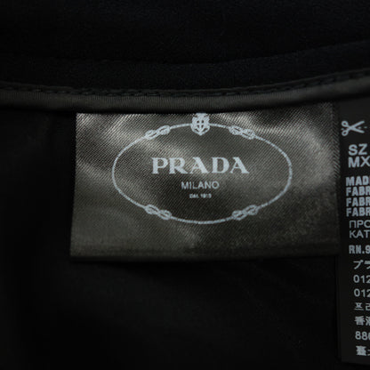 プラダ プリーツスカート 18SS 黒 36【AFB54】