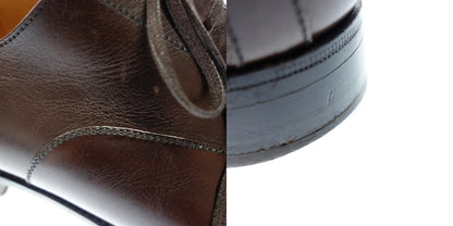 二手 JMWESTON 皮鞋半布洛克打孔盖头 310 男式尺寸 6 棕色 JMWESTON [AFC28] 