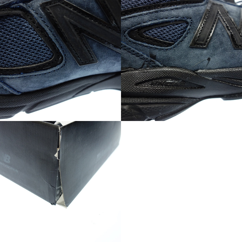 Good condition ◆ New Balance JJJound sneakers 990V4 Men's 28 Navy New Balance JJJound [AFD1] 