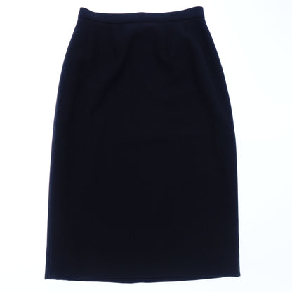 CHANEL Skirt Wool Navy 36 Women's CHANEL [AFB22] [Used] 