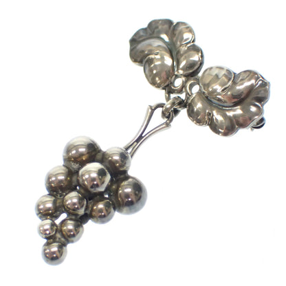 Good condition ◆ Georg Jensen Brooch Grape 217A 925S Silver with box GEORG JENSEN [AFI15] 