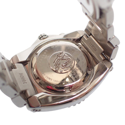 中古◆セイコー 腕時計 KINETIC キネティック ダイバー 200m コマ 黒文字盤 SEIKO【AFI21】