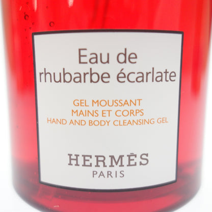 Like new◆Hermès Eau de l'Barbe Ecarlatte Hand &amp; Body Cleansing Gel 300ml Red Hermès [AFI5] 