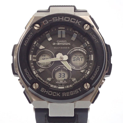 品相良好◆卡西欧 G-Shock 手表防震太阳能 GST-W300 表盘 黑色 CASIO G-SHOCK SHOCK RESIST [AFI3] 
