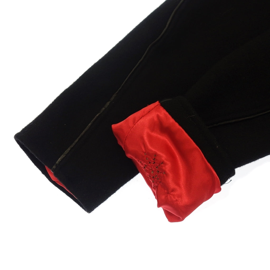 Good condition ◆ Schott P coat studded wool leather switching men's black size 40 schott [AFB42] 