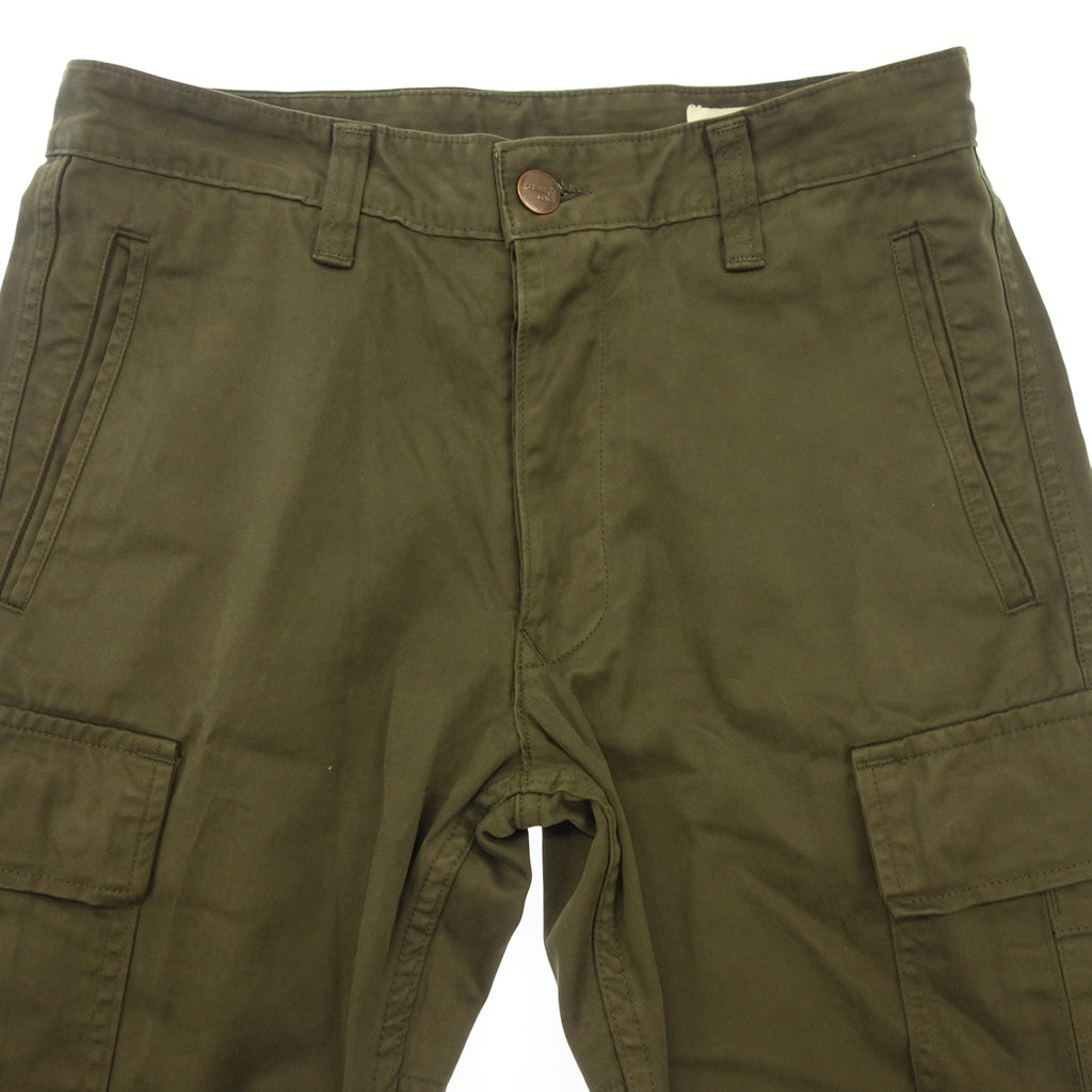 Good condition ◆ Grown and Thorn Cargo Pants Button Fly Men's Size 31 Olive GROWN&amp;SEWN [AFB2] 