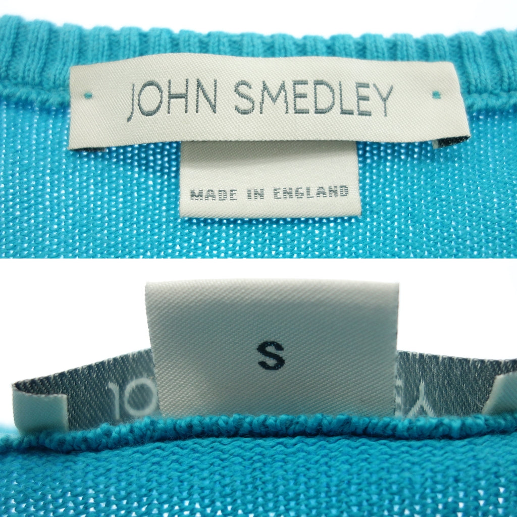 ジョンスメドレー 半袖Tシャツ サイズS メンズ ターコイズブルー【AFB41】