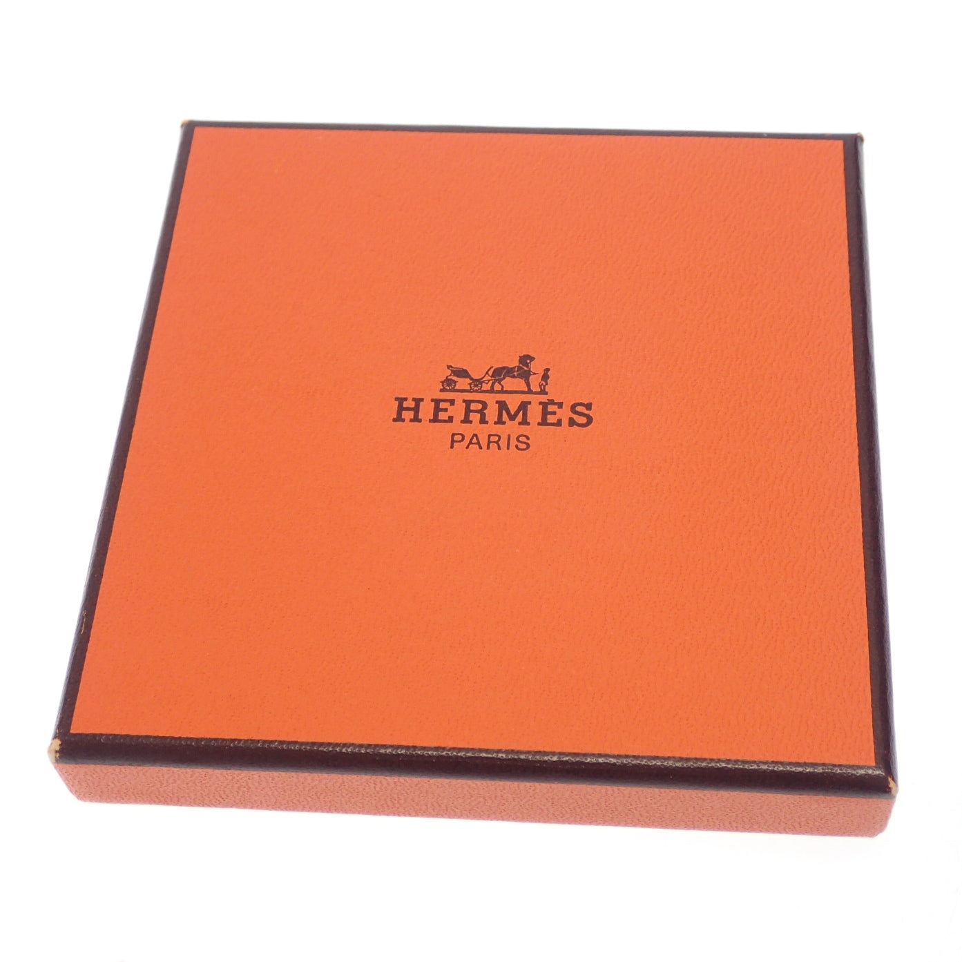 美品◆エルメス レザーブレスレット パドック ダブルツアー A刻 シルバー金具 黒系 HERMES【LA】