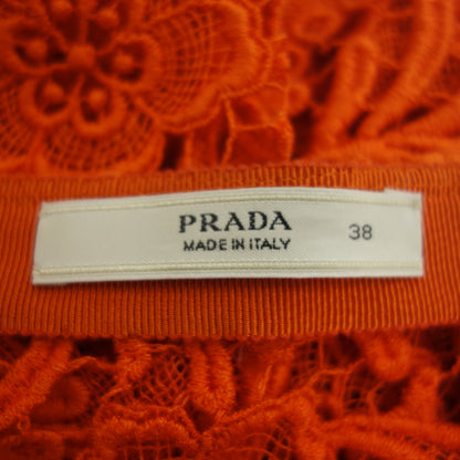 Prada 裙子蕾丝设计 38 女装 橙色 PRADA [AFB6] [二手] 