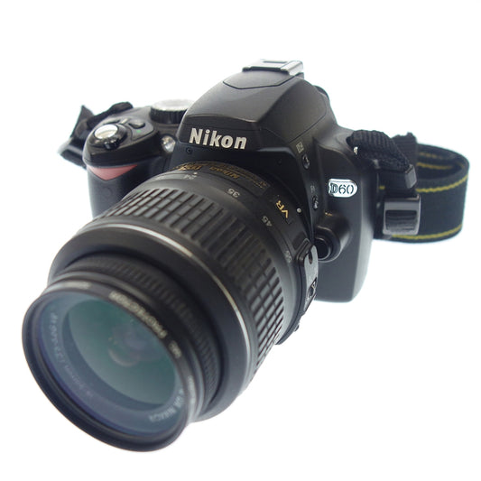 中古◆ニコン デジタルカメラ 一眼レフ D60 AF-S DX NIKKOR 18-55mm レンズ NIKON【AFB55】