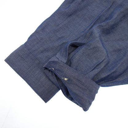 Good condition ◆ Stephen Alan shirt band collar men's S navy STEAVEN ALAN [AFB9] 