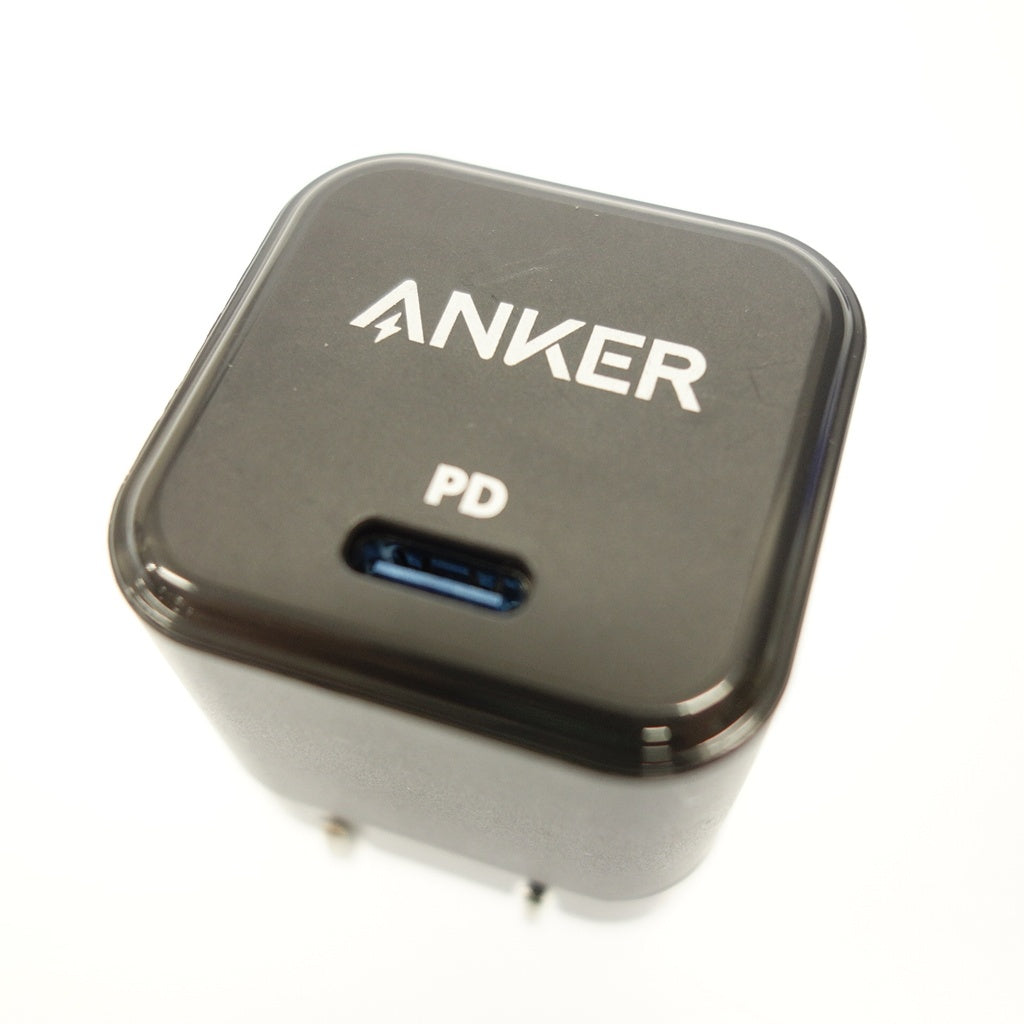 美品◆アンカー パワーポート Ⅲ 充電器 バッテリー ブラック 20W A2149 ANKER POWER PORT Ⅲ Cube【AFI9】