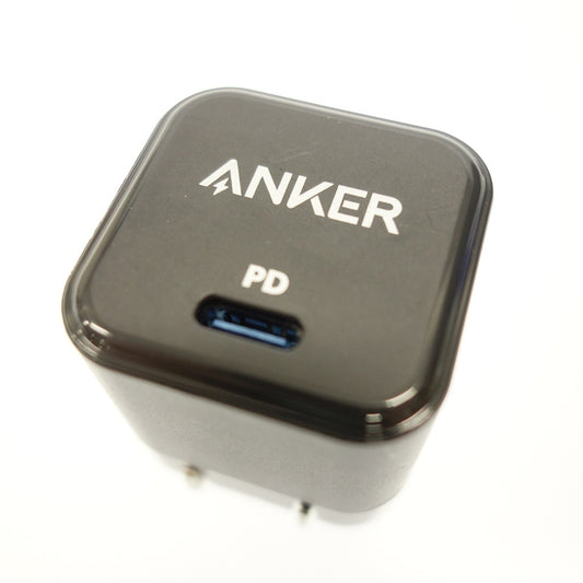 美品◆アンカー パワーポート Ⅲ 充電器 バッテリー ブラック 20W A2149 ANKER POWER PORT Ⅲ Cube【AFI9】