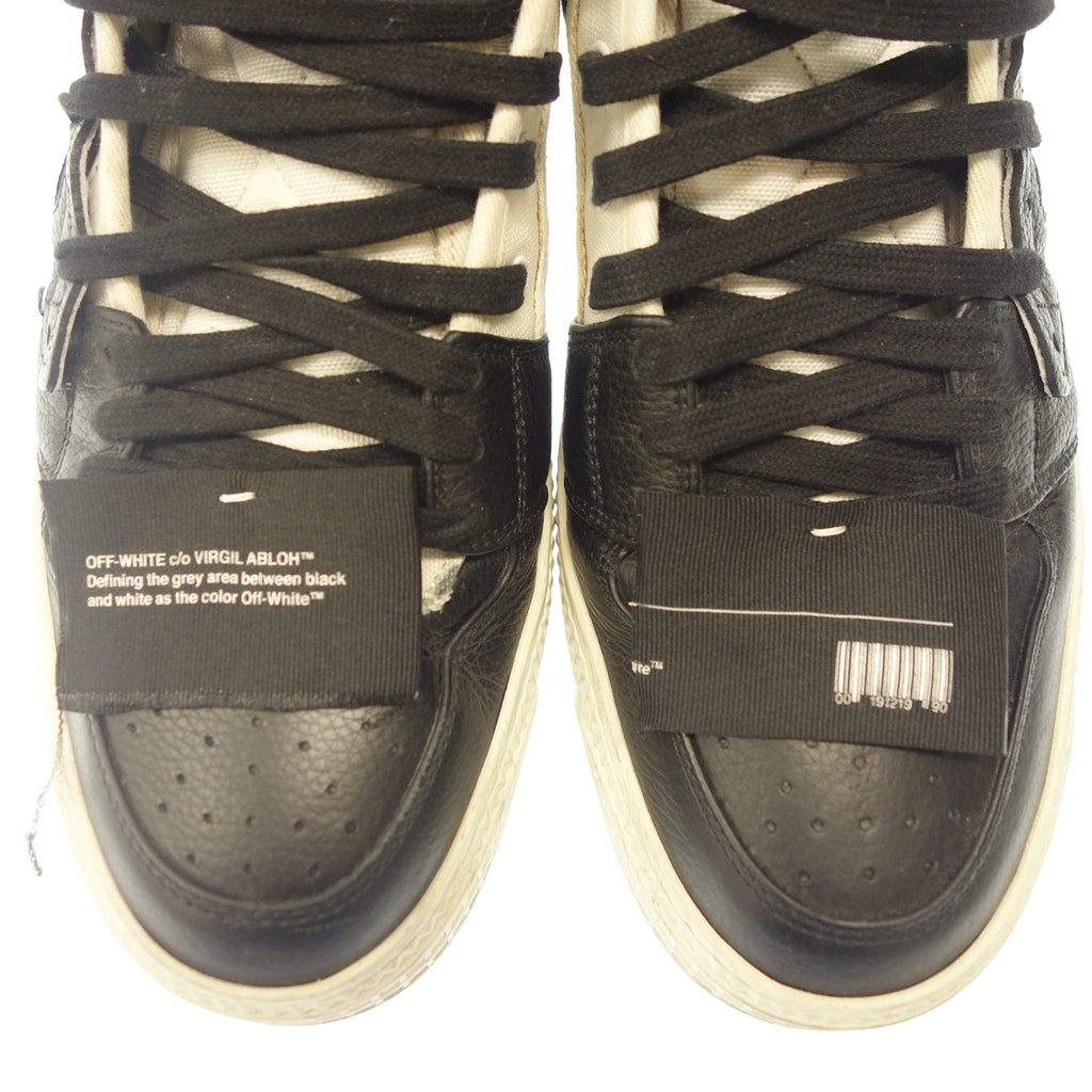 Used ◆ Off-white sneakers LOW 3.0 Men's size 41 Black OFF-WHITE [AFC1] 