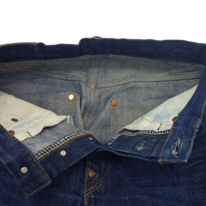 Good condition ◆ Bowery Blue Makers Denim Men's 27 Navy BOWERY BLUE MAKERS [AFB25] 