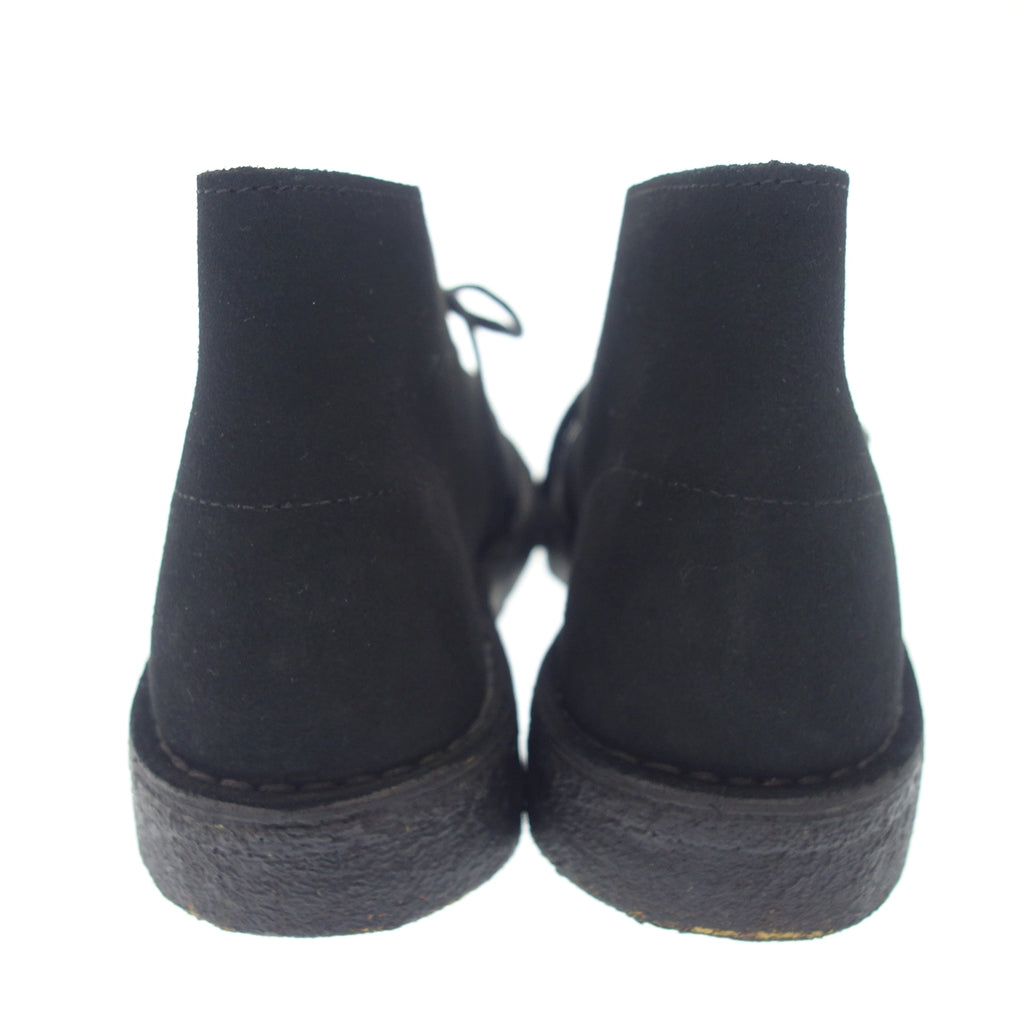 Very good condition◆Clarks Desert Boots 31691 Suede Men's Black Size US8.5 Clarks [AFC8] 