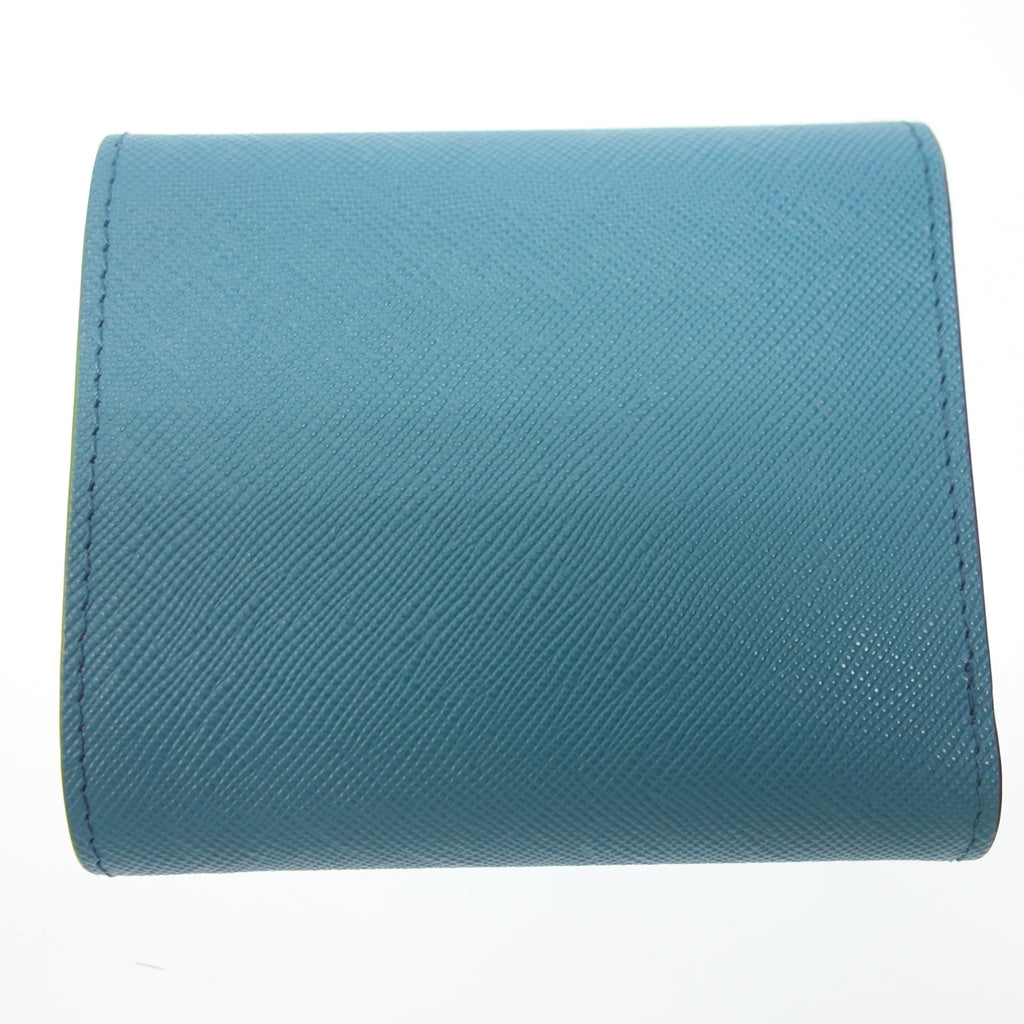 Like new◆Paul Smith tri-fold wallet blue Paul Smith [AFI8] 