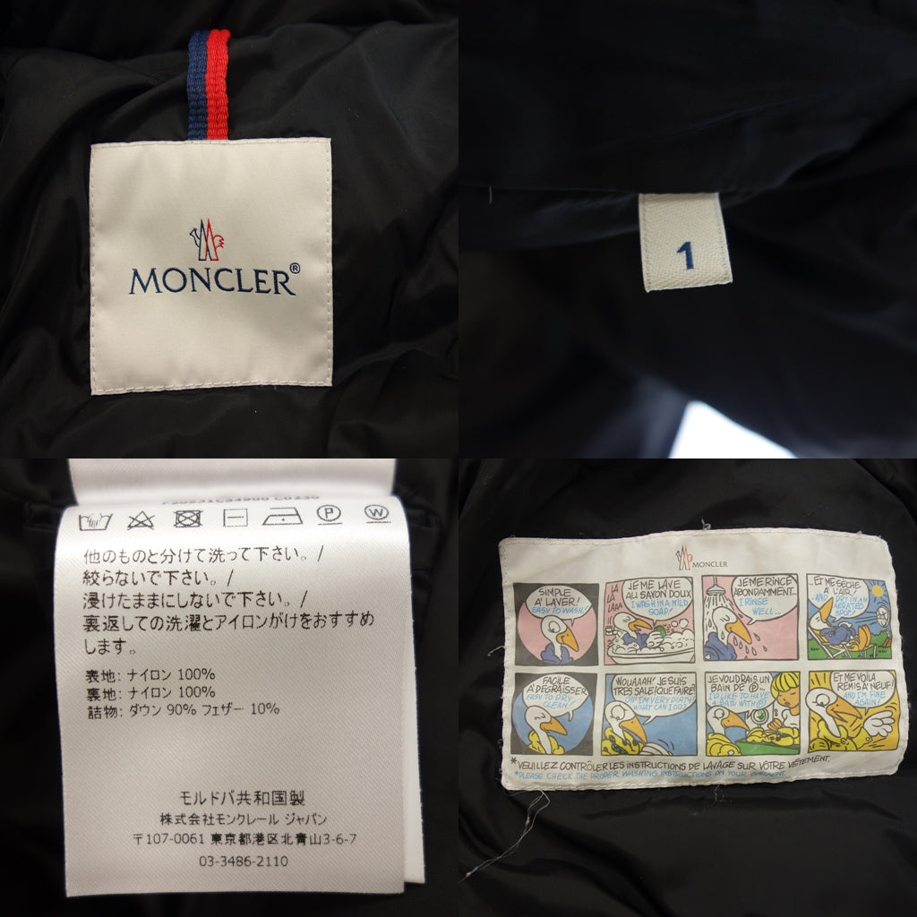 品相良好◆Moncler 羽绒服 MALBAN 2020 女式 1 码 黑色 MONCLER [AFA20] 