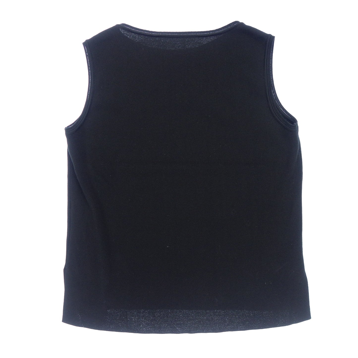 Good condition ◆ FOXEY BOUTIQUE Sleeveless 42199 AFFETTO Women's Black Size 40 FOXEY BOUTIQUE [AFB31] 