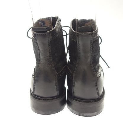 Very good condition ◆ Joseph Leather Boots SEJXW0202 Wing Tip Men's Black Size 8 JOSEPH [AFD2] 