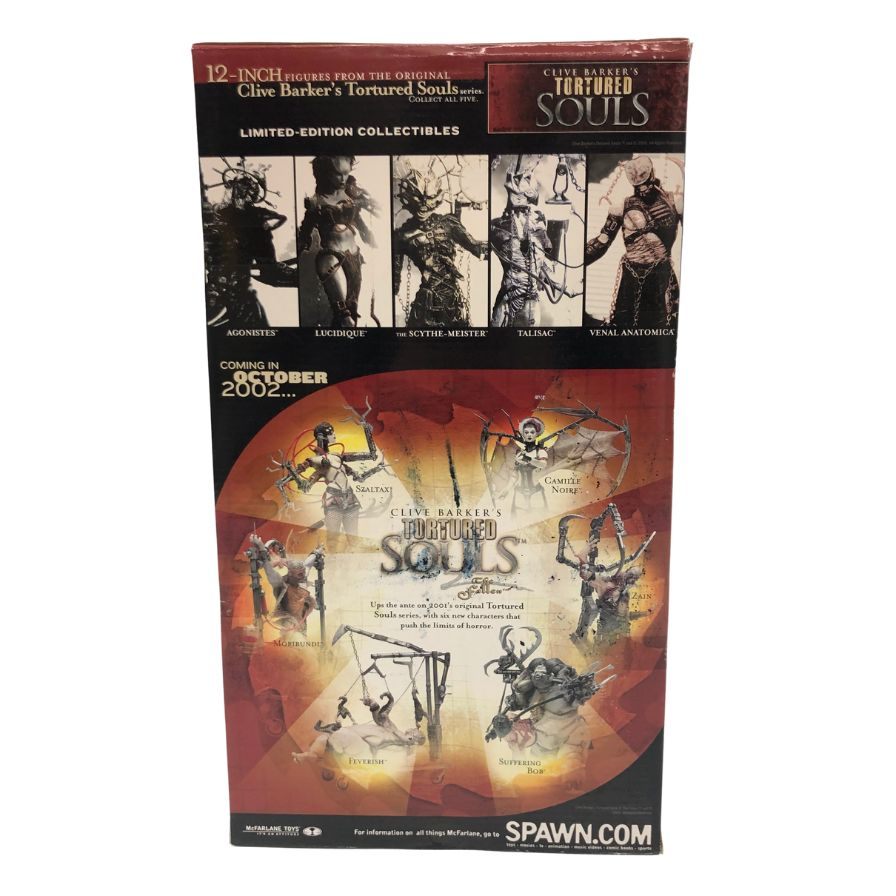 美品◆マクファーレントイズ フィギュア 12" CLIVE BARKER'S TORTURED SOULS AGONISTES McFARLANE TOYS【7F】【中古】